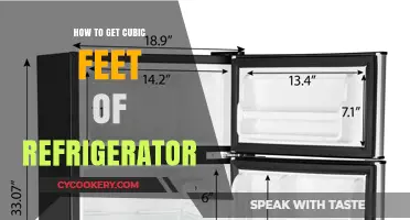 Easy Guide to Measuring Your Refrigerator's Cubic Feet Accurately