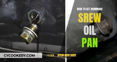 Extracting a Damaged Screw from an Oil Pan