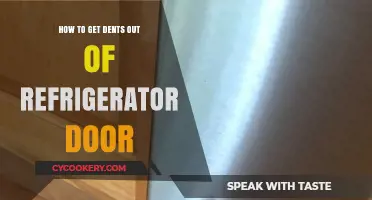 Easy DIY Fixes: Removing Dents from Your Refrigerator Door