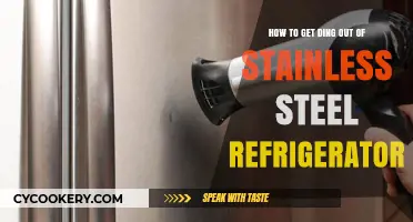 Stainless Steel Rescue: Removing Dings from Your Fridge