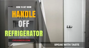 Easy Steps to Remove Your Refrigerator Door Handle Safely