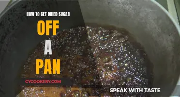 Removing Dried Sugar from Pans: Quick and Easy Tricks