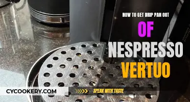 Unlocking Nespresso Vertuo: Removing the Drip Pan