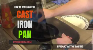 Cast Iron Pan: Removing Egg Stains