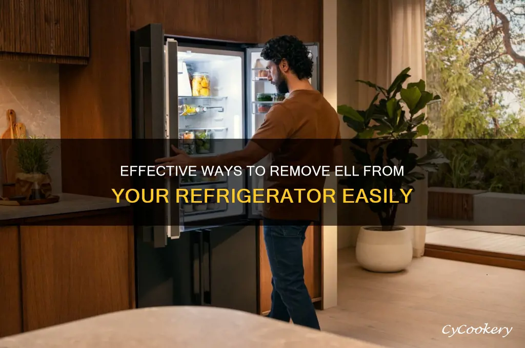 how to get ell out of refrigerator