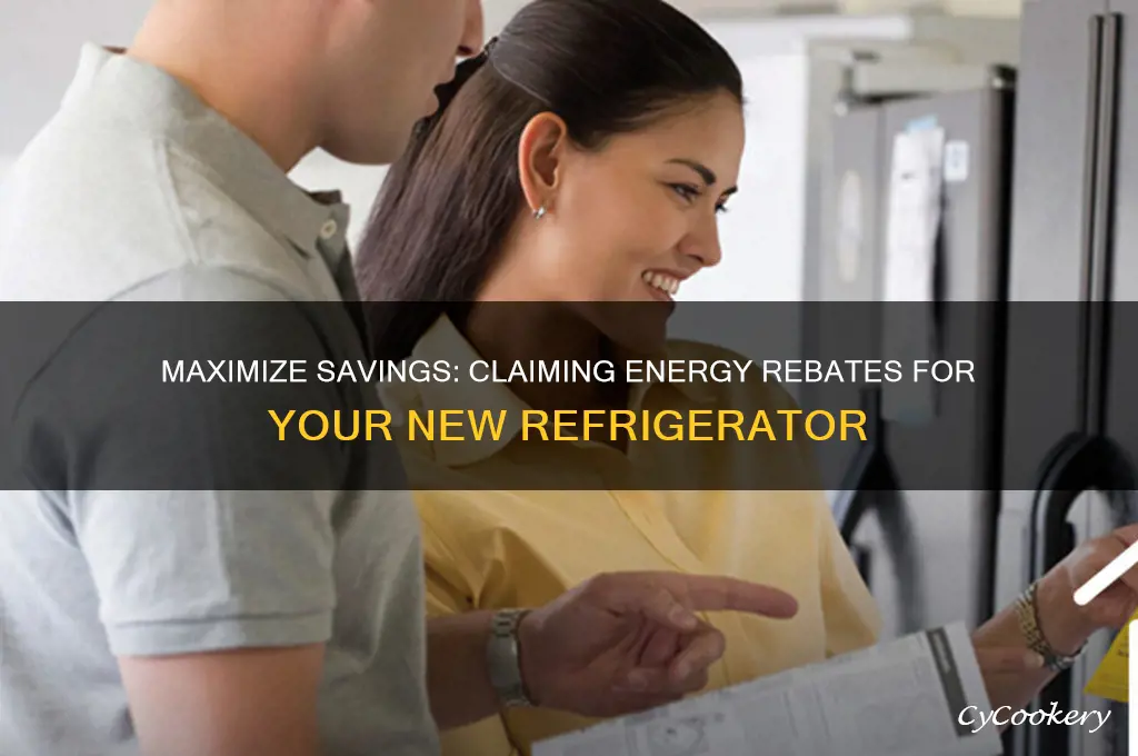 how to get energy rebates for refrigerators