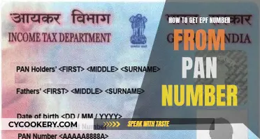 Retrieving Your EPF Number: PAN Card Connection