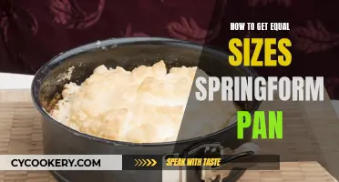 Springform Pan Sizes: Getting the Perfect Fit