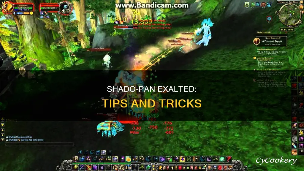 how to get exalted by shado pan