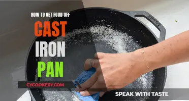 Cleaning Cast Iron: Removing Food Without Soap