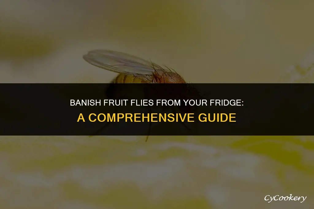 how to get fruit flies out of refrigerator