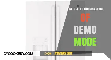 Quick Guide: Exiting Demo Mode on GE Refrigerators