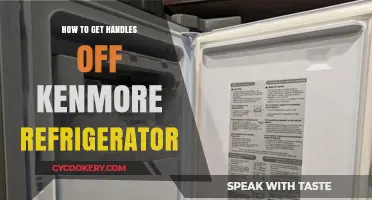 Easy Steps to Remove Handles from Your Kenmore Refrigerator