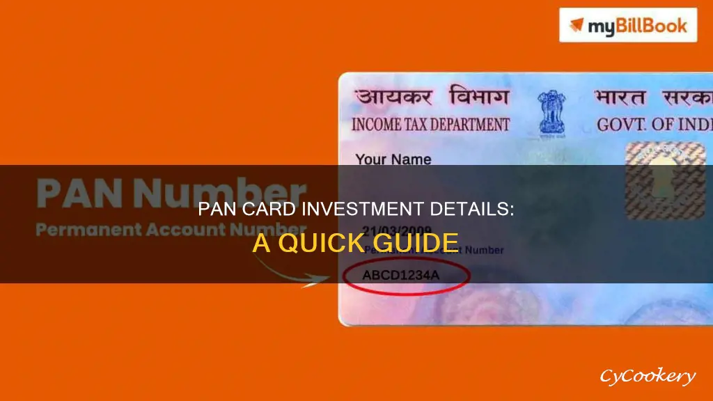 how to get investment details from pan number