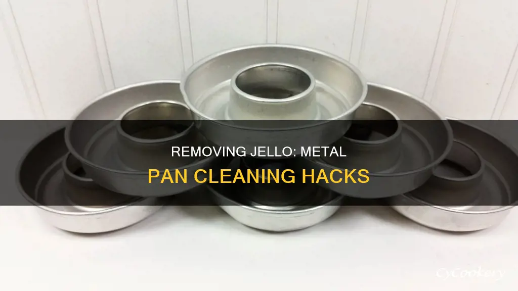 how to get jello out of a metal pan