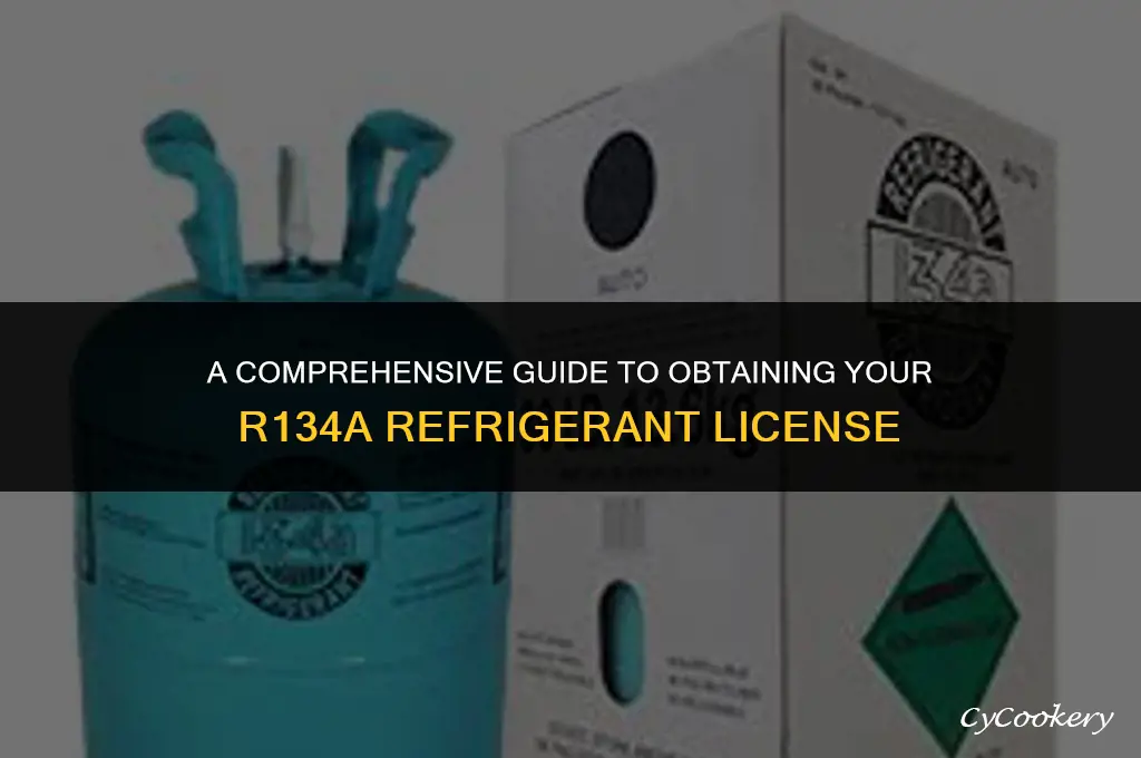 how to get license to buy r134a refrigerant