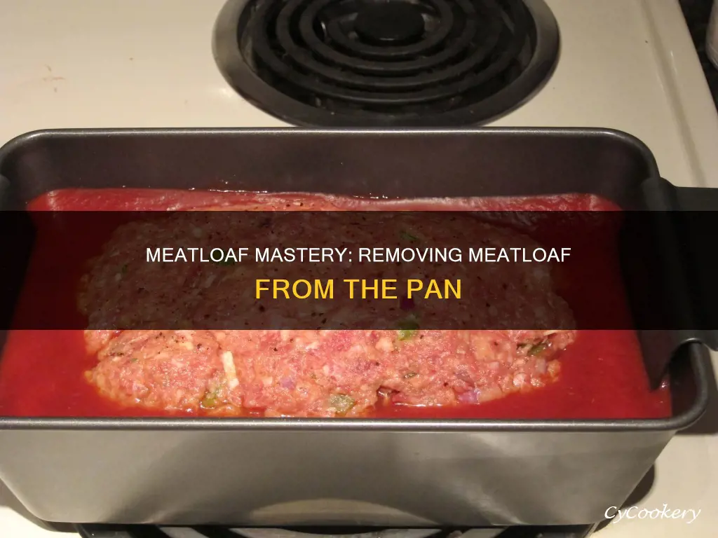 how to get meatloaf out of pan