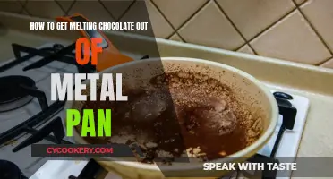 Removing Melted Chocolate from Metal Pans: Quick Tips