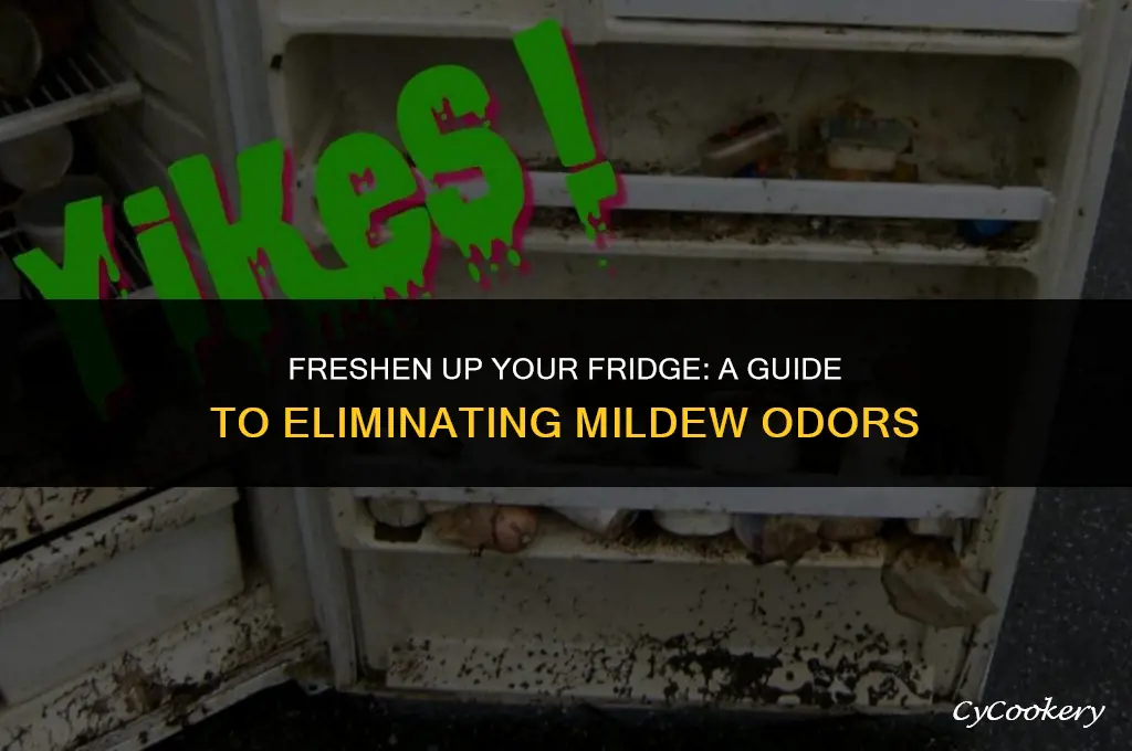 how to get mildew smell out of a refrigerator