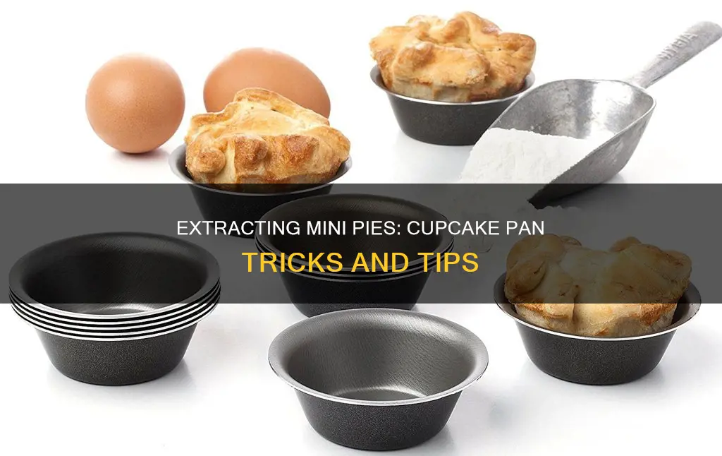 how to get mini pies out of cupcake pan