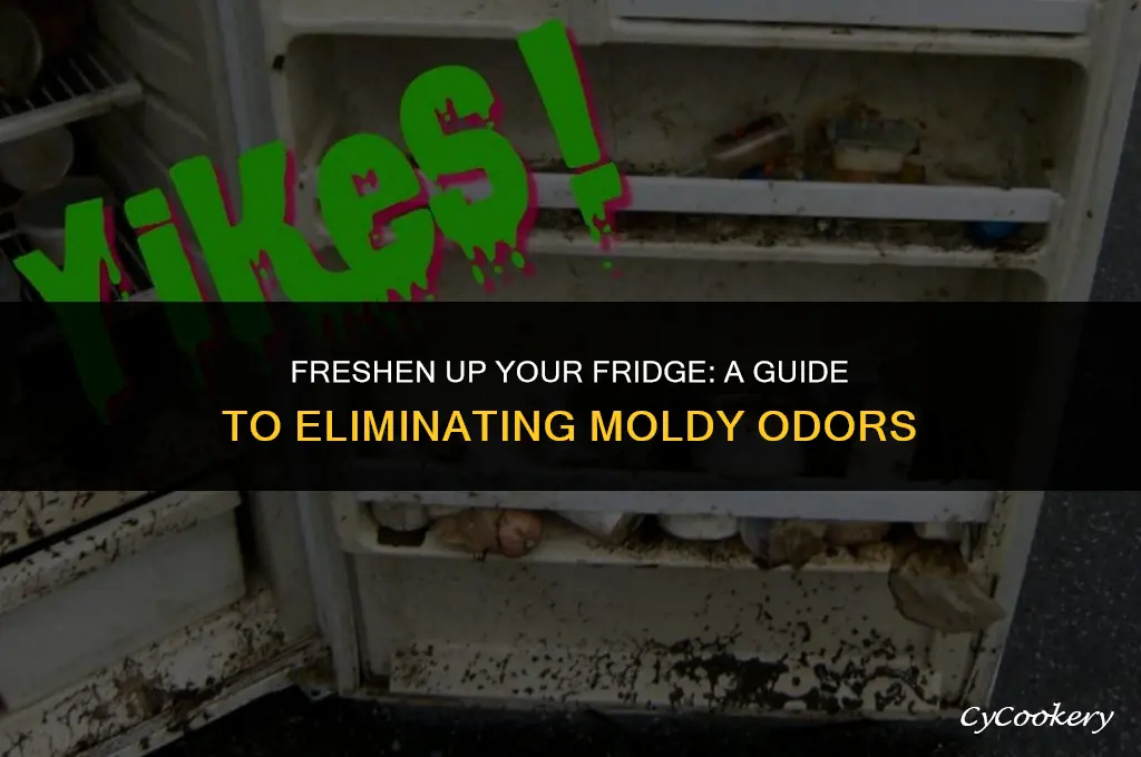 how to get moldy smell out of refrigerator