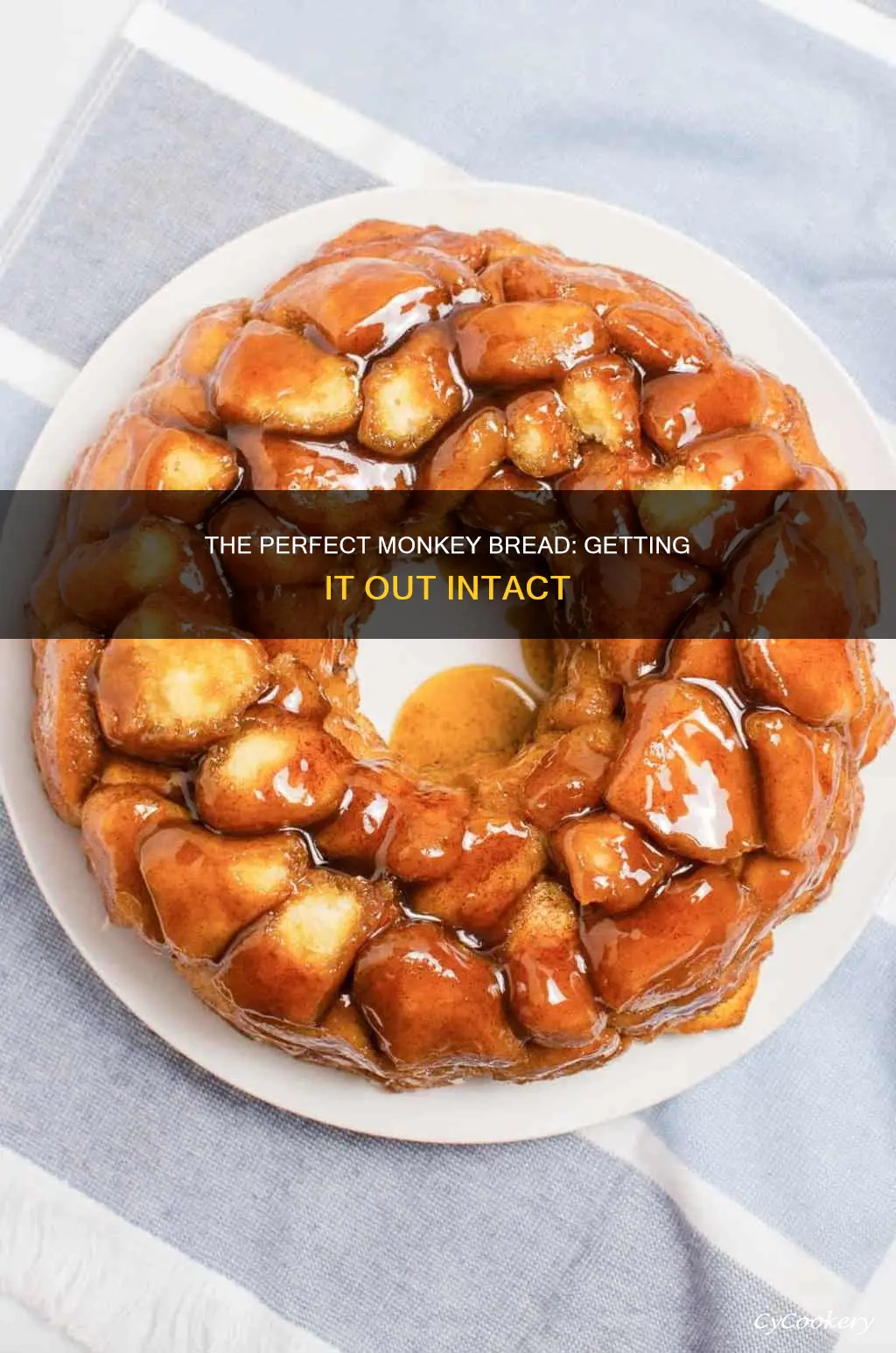 how to get monkey bread out of pan