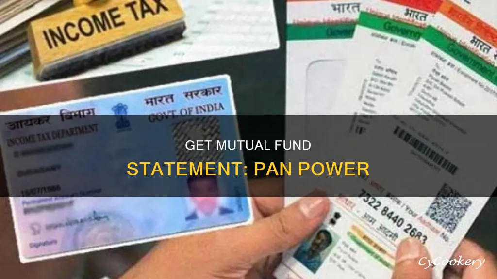 how to get mutual fund statement from pan