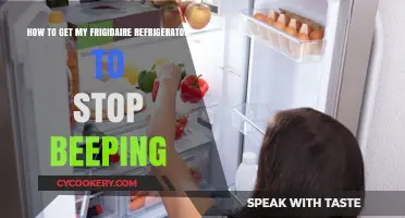 Silencing the Beep: Troubleshooting Your Frigidaire Refrigerator's Alarm