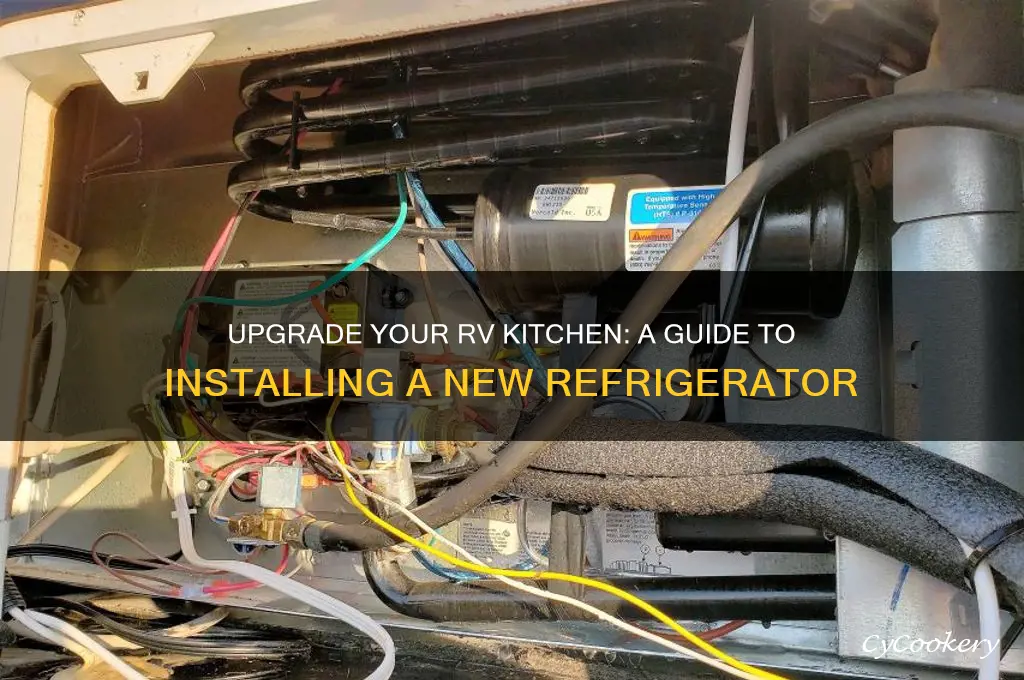 how to get new refrigerator in rv