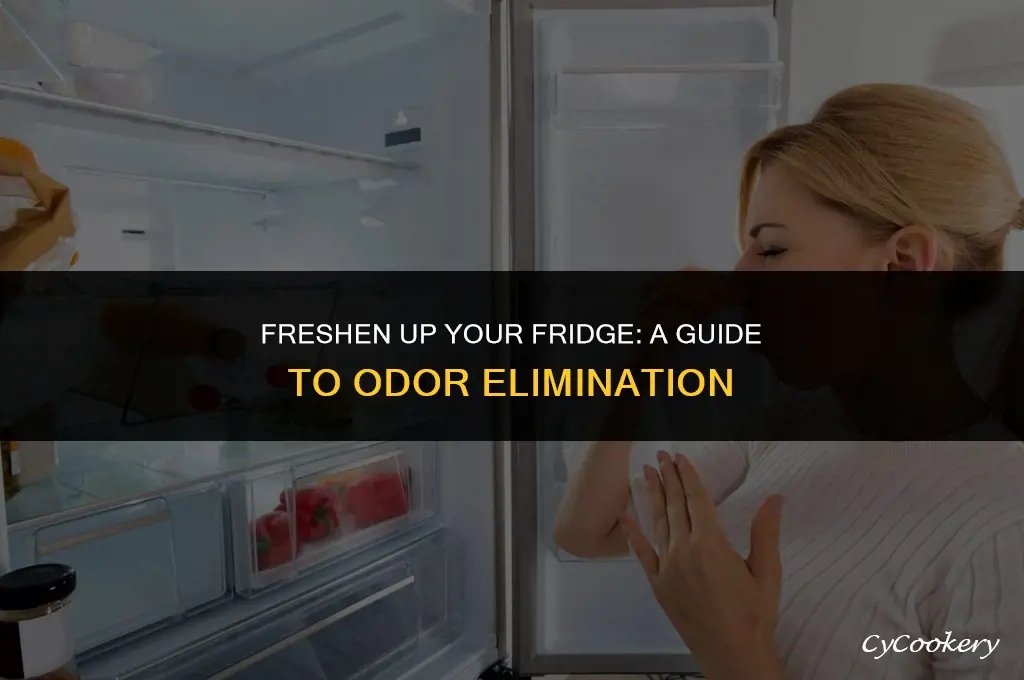 how to get odor out of refrigerator and freezer