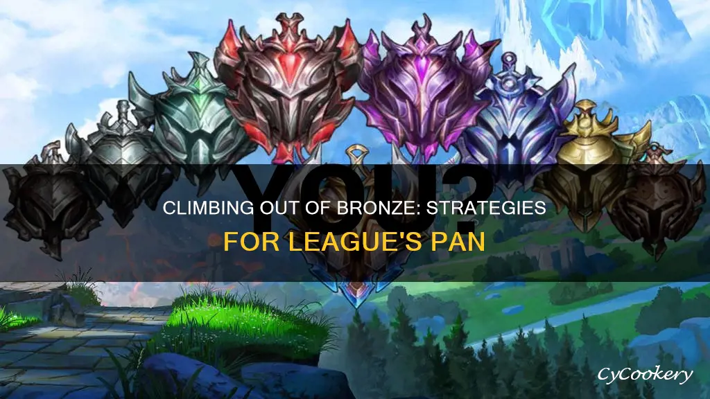 how to get off bronze pan