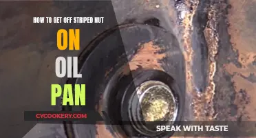 Removing a Striped Nut: Oil Pan Edition