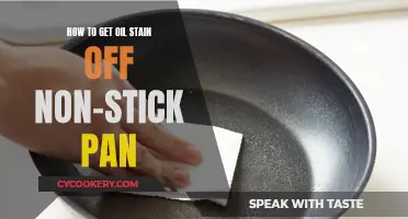 Removing Oil Stains from Non-Stick Pans: A Quick Guide