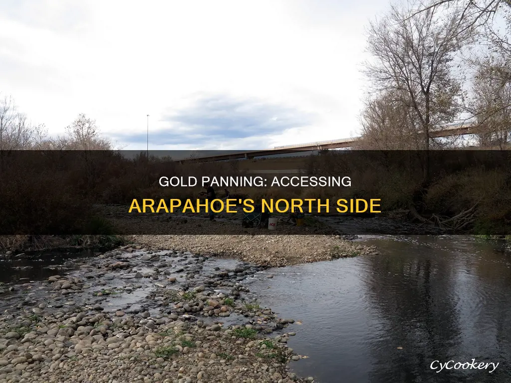 how to get on north side of arapahoe gold panning