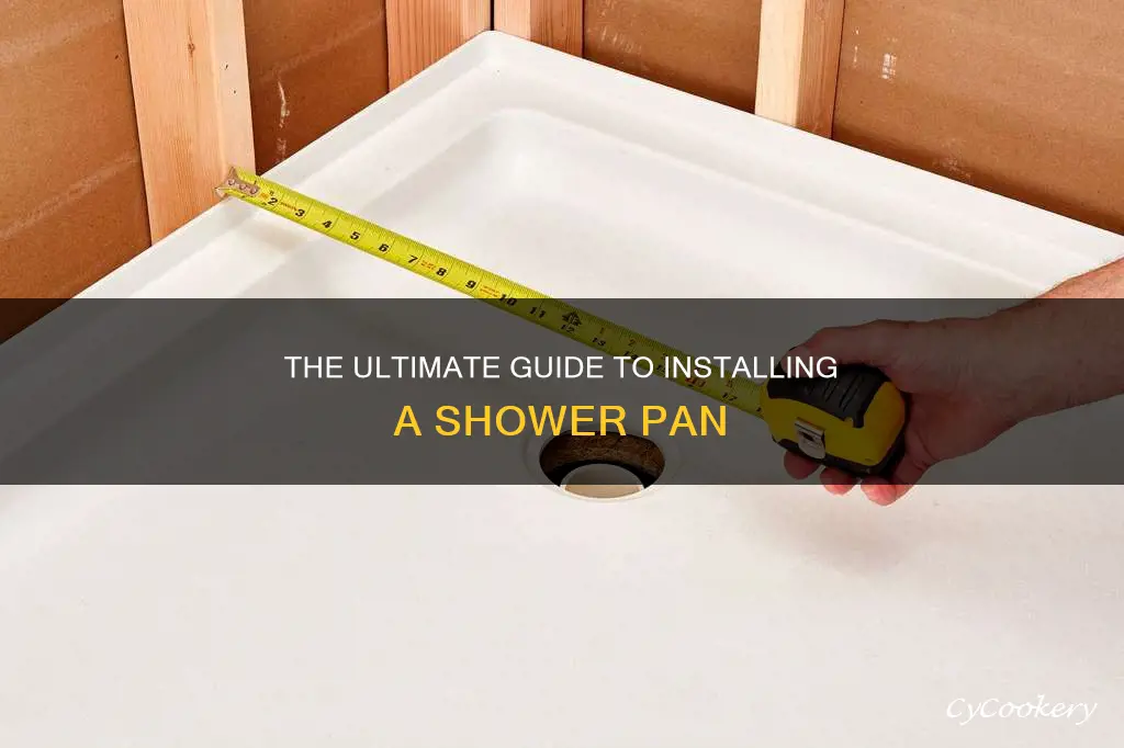 how to get over 3 shower pan