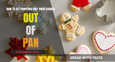 Pampered Chef: Removing Christmas Cookies from Pans