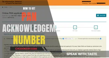 Getting Your PAN Acknowledgement Number: A Simple Guide