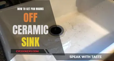 Erase Pan Marks from Your Ceramic Sink Easily