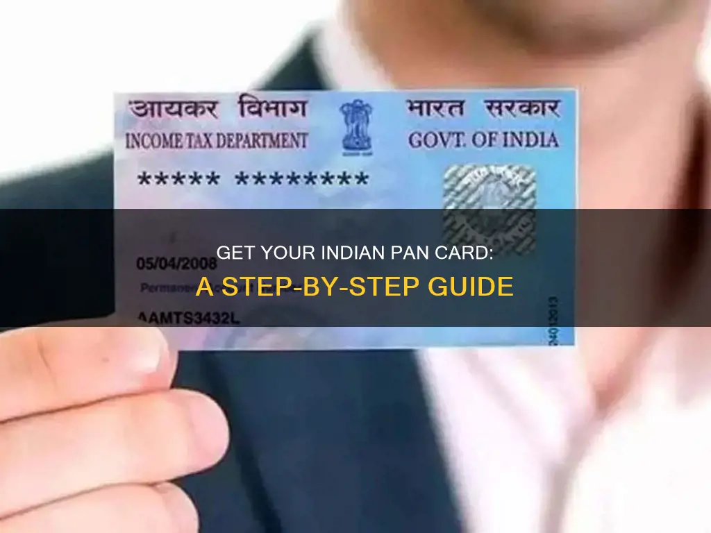 how to get pan number india