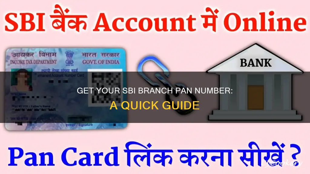 how to get pan number of sbi branch