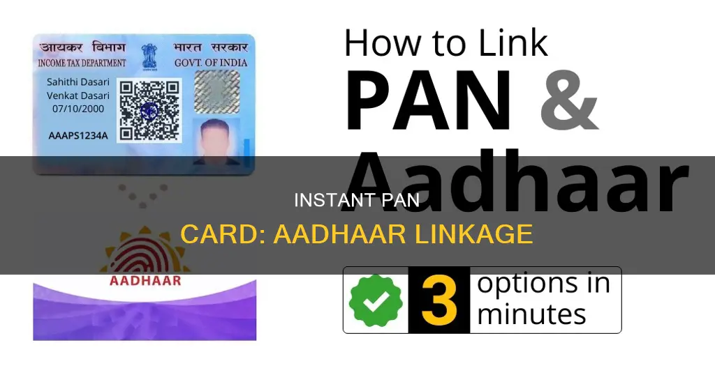 how to get pan number with aadhaar number