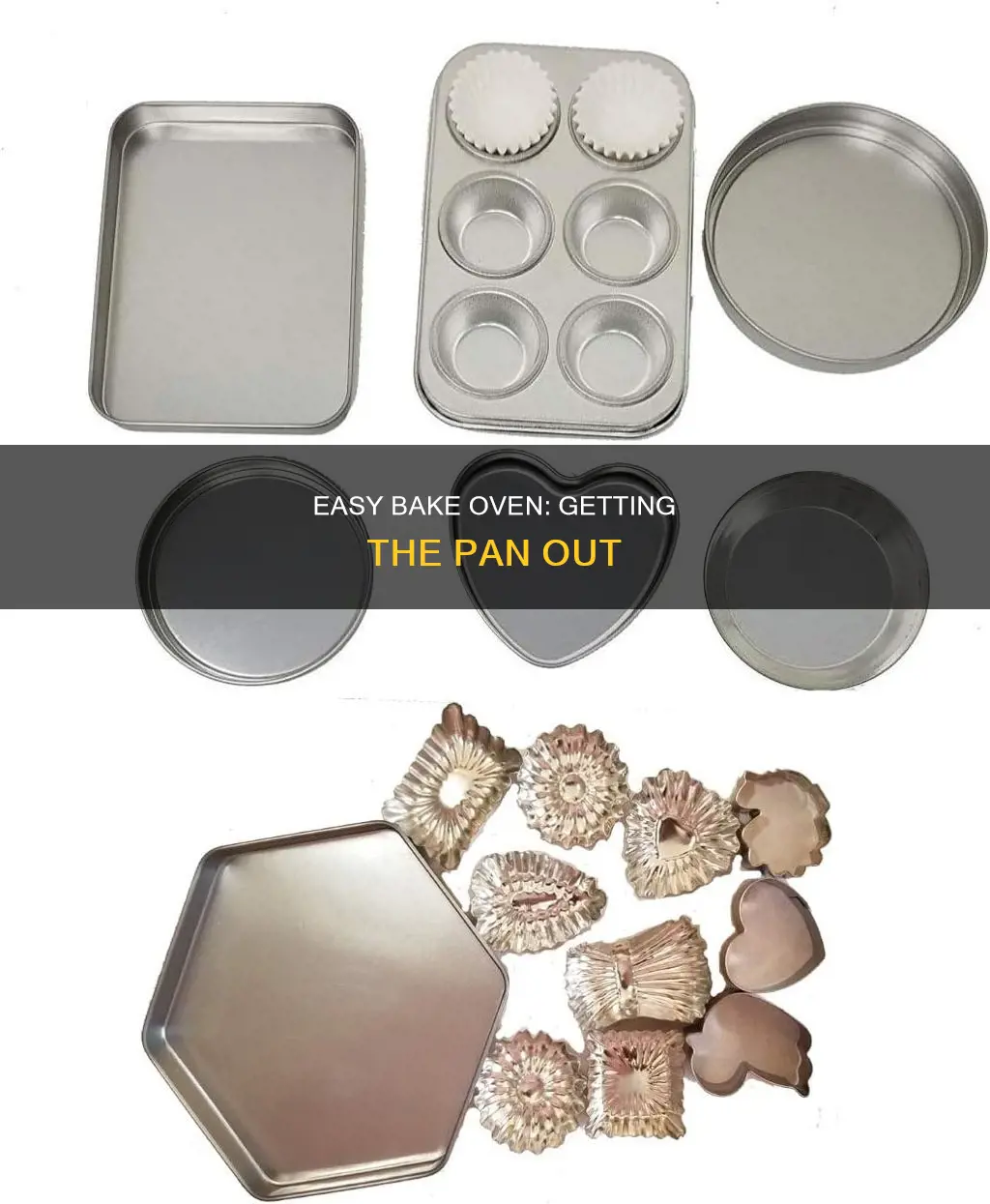 how to get pan out easy bake ultimate oven