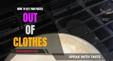 Removing Pan Pastel Stains from Clothes: A Step-by-Step Guide