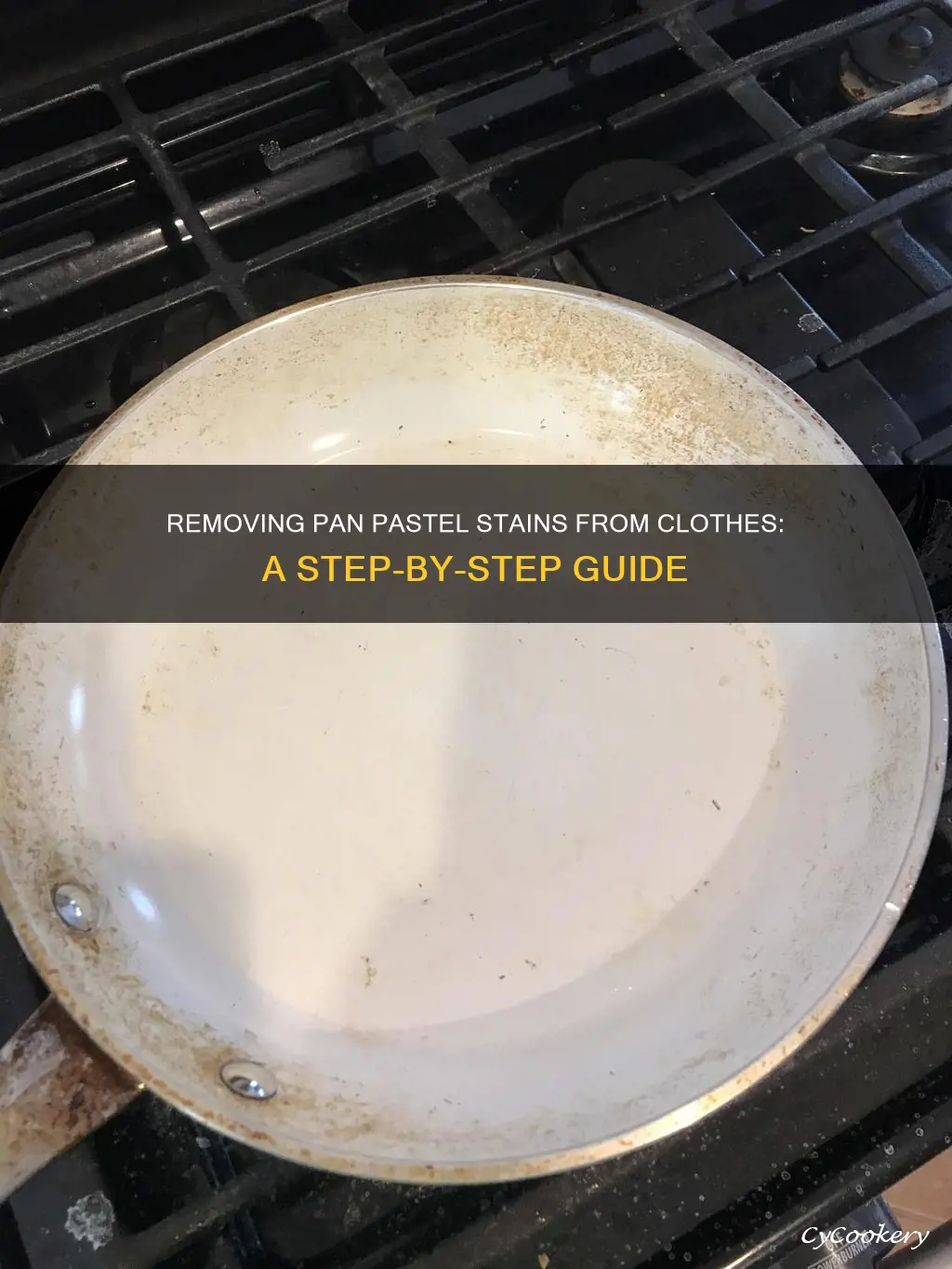 how to get pan pastel out of clothes