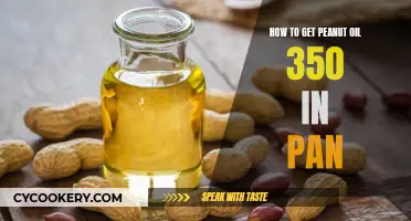 Heating Peanut Oil: Getting to 350 in a Pan