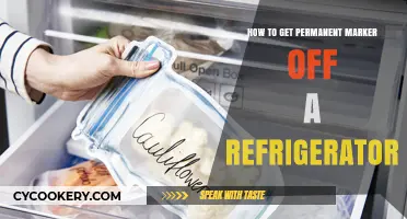 Erasing Mistakes: A Guide to Removing Permanent Marker from Your Fridge