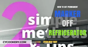 Effective Ways to Remove Permanent Marker from Your Refrigerator