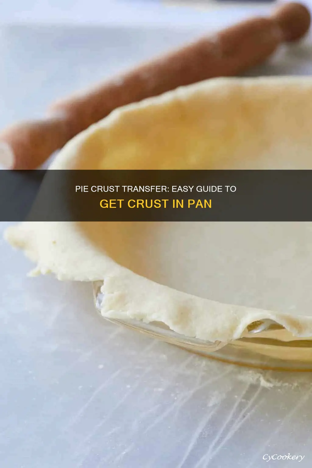 how to get pie crust into pan