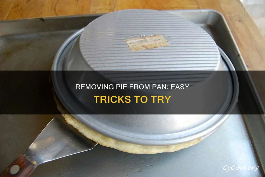 how to get pie out of pan