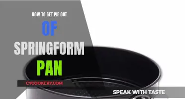 Removing Pie from Springform Pans: Easy Techniques